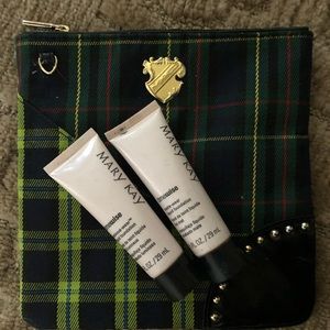 Mac makeup bag with two Mary Kay foundations!